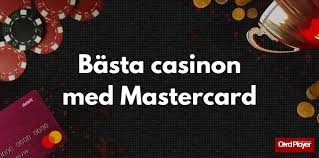 Mastercard Casinoer Spil Sikkert og Hurtigt