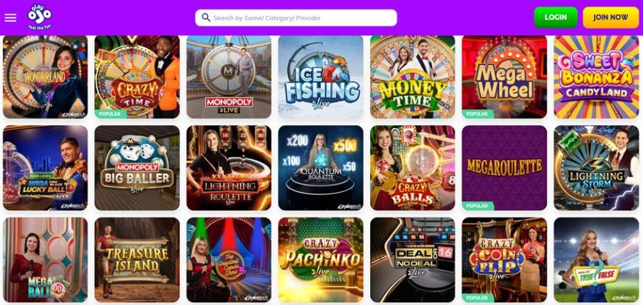 Oplev Play OJO Casino DK 2026 En Spændende Spilleoplevelse